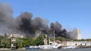 Адският огън в Ростов на Дон взе жертва (ВИДЕО)