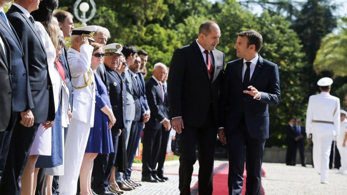 Ето как президентът Радев коментира срещата си с Макрон (СНИМКИ/ВИДЕО)