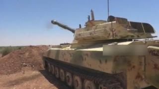 Сирийската правителствена армия мачка джихадистите (ВИДЕО)
