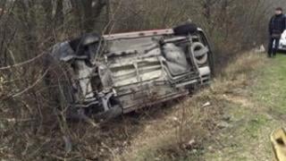 Извънредно! Зверска катастрофа с младежи край София! "Мерцедес" с пиян шофьор излетя в дере и избухна в пламъци, случи се най-страшното