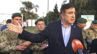 От последните минути: Саакашвили нахлу с бой в Украйна (ВИДЕО)