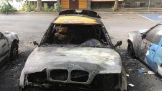 Стана ясно кой е бургаският охранител, чието БМВ изгоря като факла 