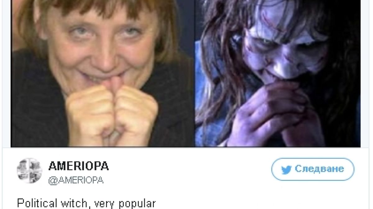 В Twitter за Меркел: Злата вещица умира в края на приказката (СНИМКИ)