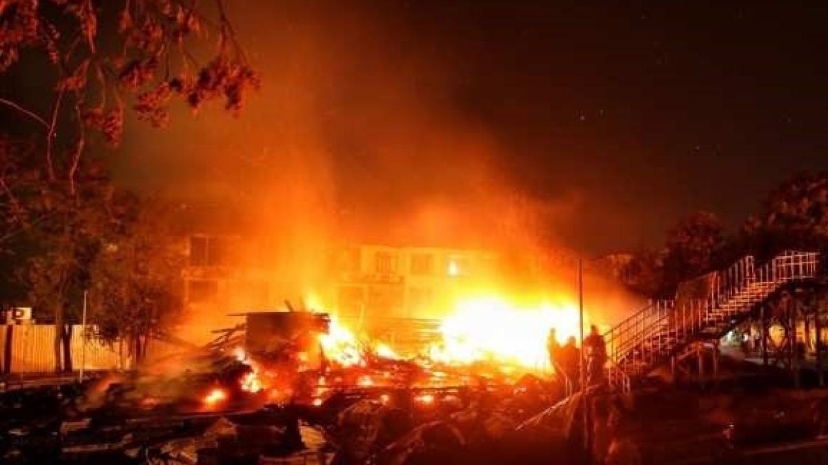 ВИДЕО и СНИМКИ от детския лагер, в който изгоряха живи три деца 
