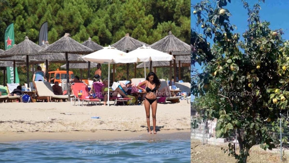 Есента настъпи, но нашите са на плажа в Керамоти