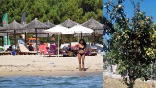 Есента настъпи, но нашите са на плажа в Керамоти