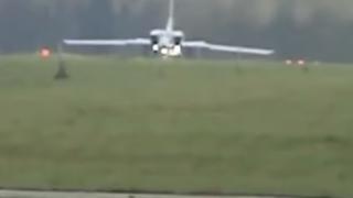 Руски ракетоносец Ту-22М3 претърпя авария, преди да излети на лов за самолетоносачи 