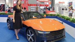Показаха първия руски кабриолет "Крим" (СНИМКИ)