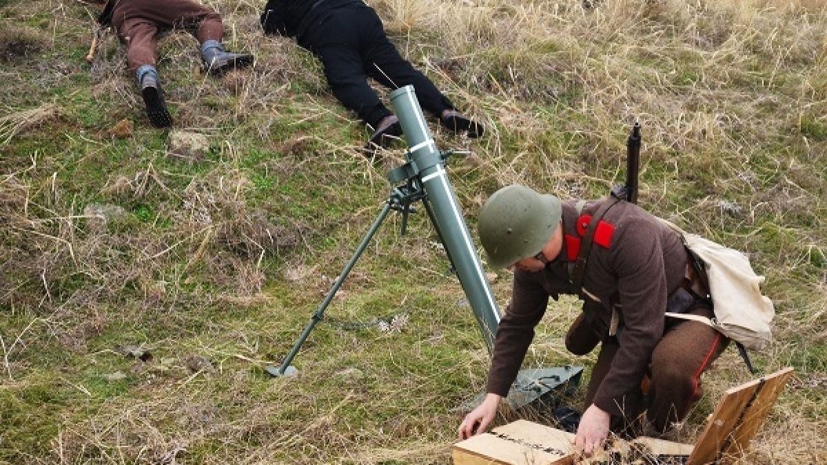 До броени дни: Войници ще атакуват немски бункер край Айтос (СНИМКИ)