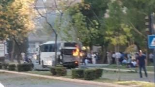 Мощна експлозия разтърси Турция! СНИМКИ и ВИДЕО показаха какво се случва