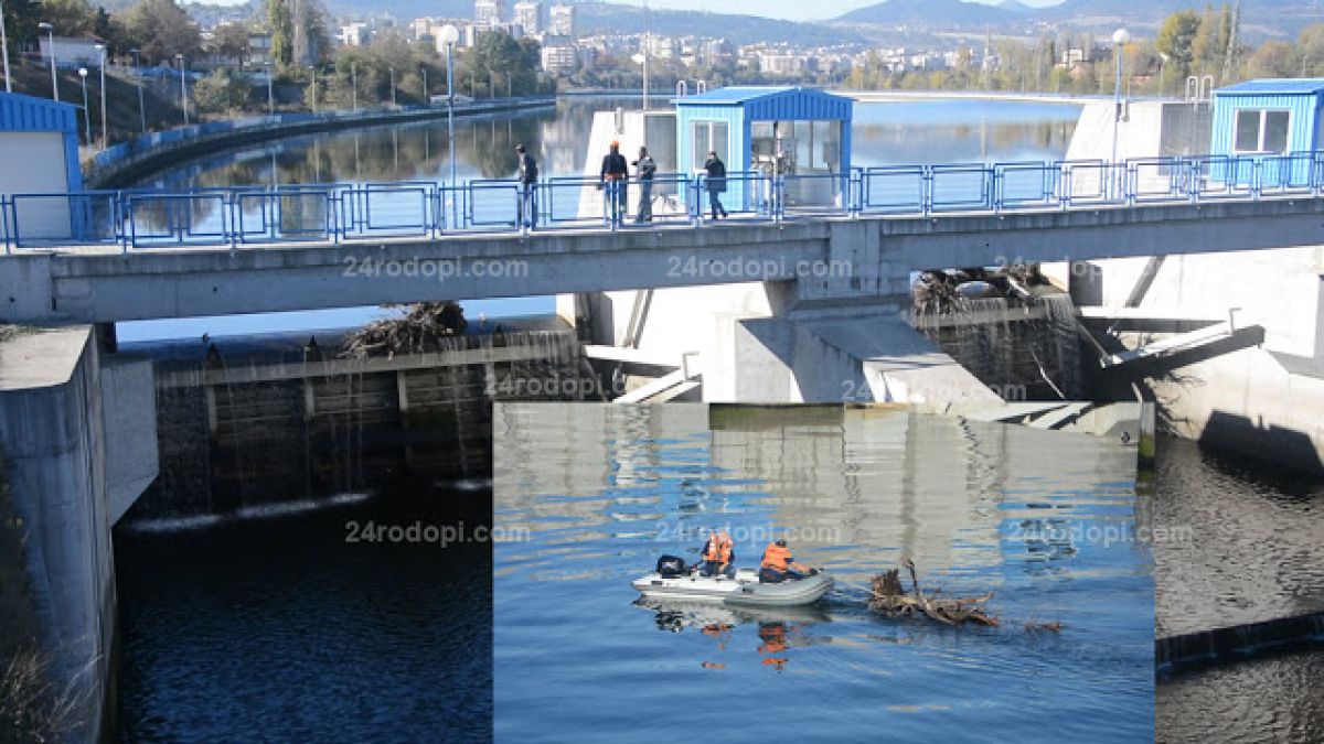 Трупи във Водното огледало в Кърджали се „забиха” в шлюзовете (СНИМКИ/ВИДЕО)