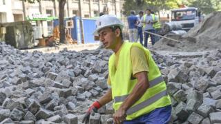 Ремонтират ремонтирания преди два месеца бул. "Дондуков"