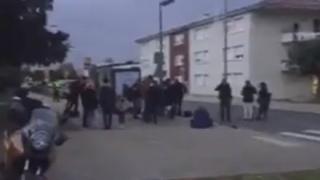 Първи КАДРИ от Южна Франция, където шофьор гази група студенти 