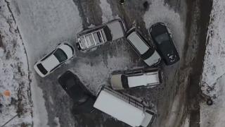 Дрон засне ледников период във Владивосток (ВИДЕО)