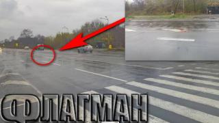 Смразяващи СНИМКИ 18+! Ученикът Костадин пометен от джипа с бясна скорост, тялото му изхвърчало на 30-ина метра