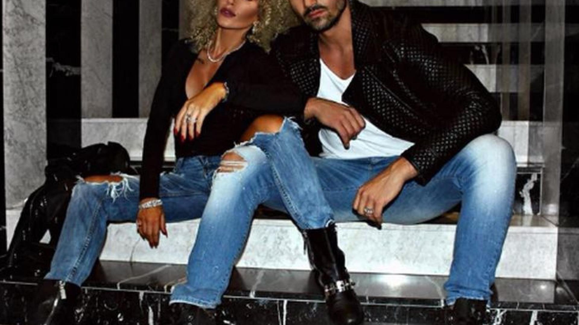 Енджи Касабие взриви мрежата с новата си прическа, вижте как се пуснаха с "Мистър Ливан" (СНИМКА)