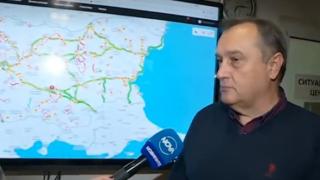 Ситуационият център на АПИ с последна информация за снежната обстановка по пътищата на страната