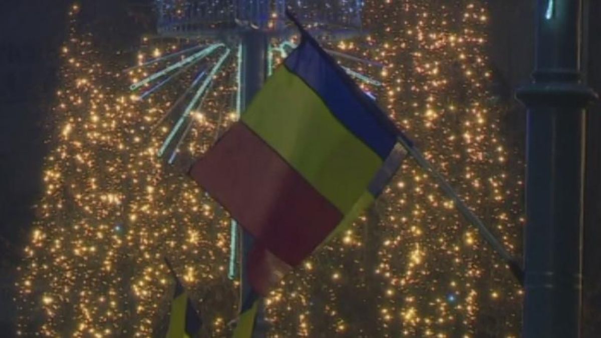 Протести преместиха коледния базар от Площада на победата в Букурещ