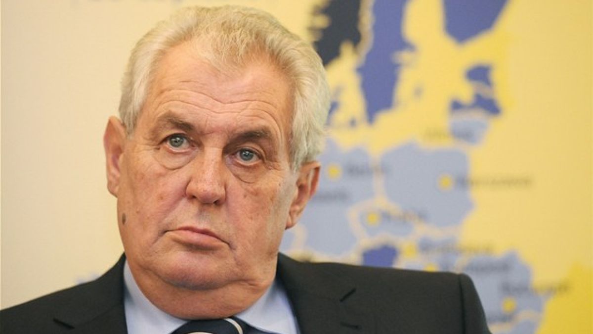 И чешкият президент разкритикува Европа заради Йерусалим 