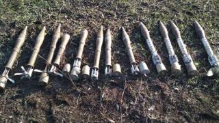 Скривалище с руско оръжие бе открито от украински граничари в Донбас