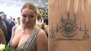 Скандалната балерина Волочкова цъфна на важно събитие с оскъдно облекло (ВИДЕО)