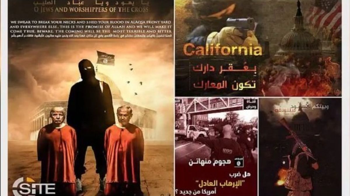 С кърваво плашеща СНИМКА "Ислямска държава" оповести къде ще извърши нов атентат: Чакайте ни! Ще ви изгорим с пламъците на война