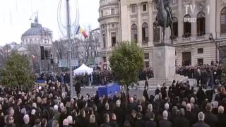НА ЖИВО с картина в БЛИЦ! Румъния се прощава с крал Михай, монарси от цял свят пристигнаха за погребението