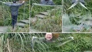 Сензационното ВИДЕО с полицай и невероятната мантия невидимка вече изуми милиони! Гледахте ли го? 