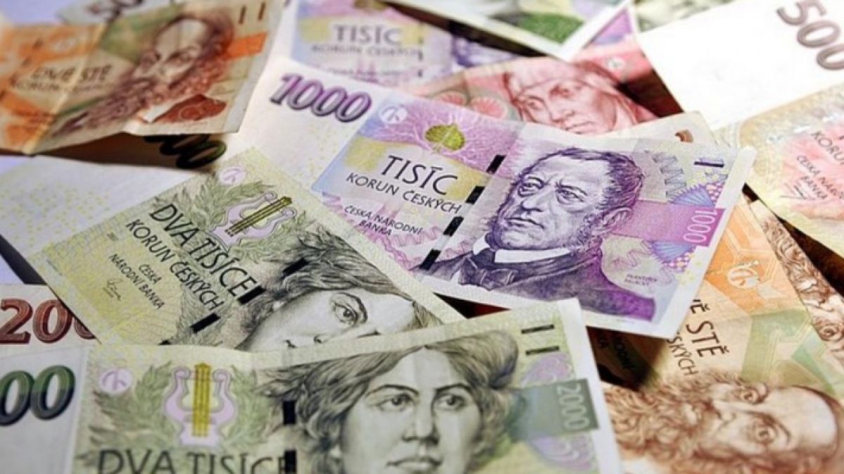 Чешката крона поскъпна рекордно през годината 