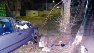 Шофьор мина през тротоара, помете ограда и кипарис, удари се в дърво и полетя 3 метра, за да кацне в...