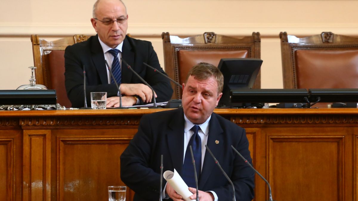 Каракачанов призна за корупцията и посочи какъв трябва да е дебатът по темата 