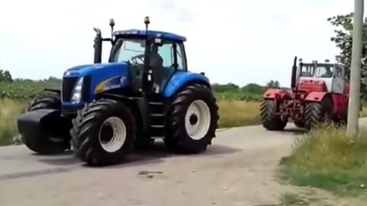 Битката на тракторите: САЩ срещу СССР (ВИДЕО)