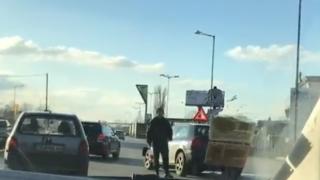 Ужасяващи кадри от страшното меле край Ботевградско шосе (ВИДЕО)