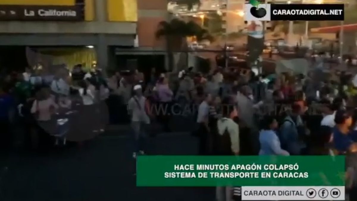 Столицата на Венецуела потъна в мрак - никой не знае причината (ВИДЕО)