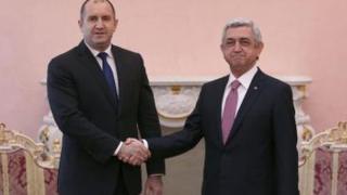 Румен Радев: С Армения ще работим за транспортния коридор „Персийски залив– Черно море“