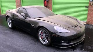 Откриха чисто нов Corvette Z06 в склад (СНИМКИ)