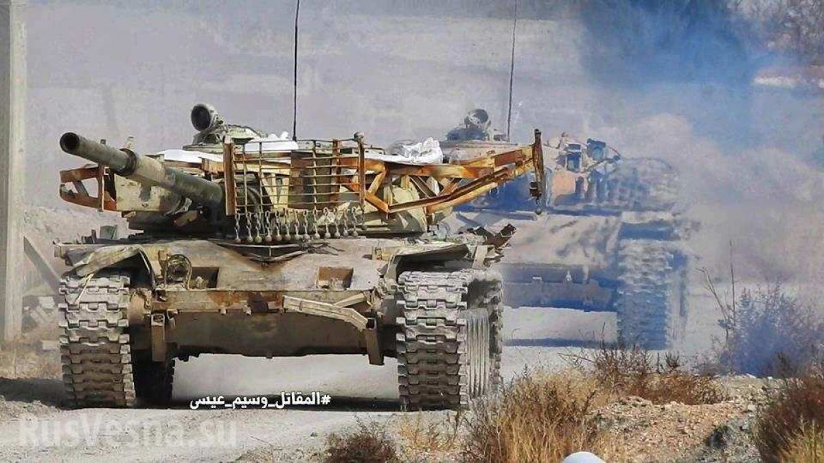 AMN: Сирийската армия струпа мощни сили да атакува джихадистите край Дамаск (СНИМКИ) 