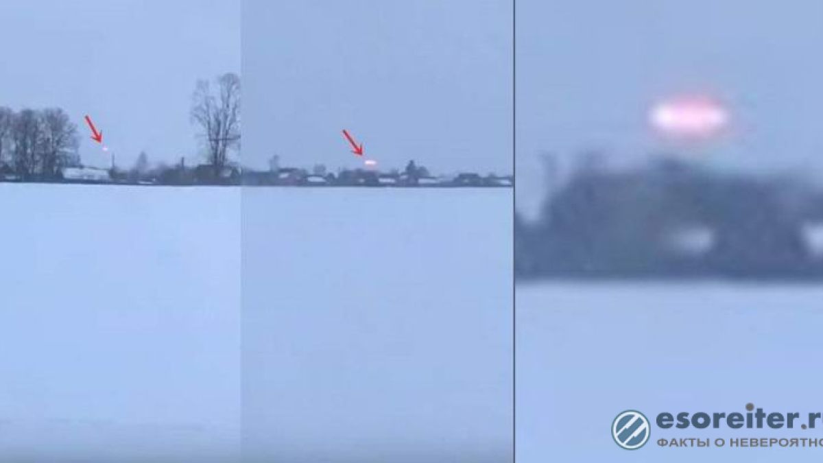 Голяма „летяща чиния“ бе заснета в Беларус (ВИДЕО)