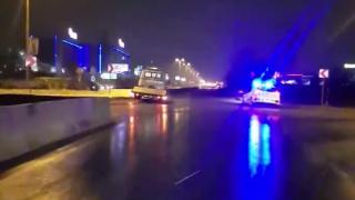 Само в БЛИЦ! Първи СНИМКИ от зверската среднощна катастрофа с ранен, разиграла се в София