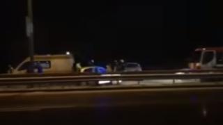 Тежка верижна катастрофа в Бургас, има ранени (ВИДЕО)