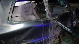 Ученичка сътвори зрелищна среднощна катастрофа във Враца 