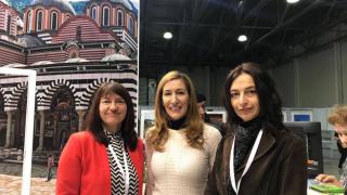 Николина Ангелкова откри български щанд на международно изложение
