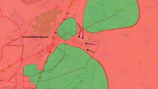 Сирийската армия разсякла на три части обкръжените терористи в Източна Гута