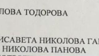 За първи път: Документът за регистрацията за хулиганство на жената на председателя на ВКС (СНИМКИ)