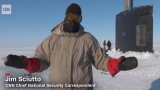  Зрелищно ВИДЕО от CNN: Стелт подводница на САЩ отиде да тренира изненадващ удар по Русия в Арктика и замръзна в леда