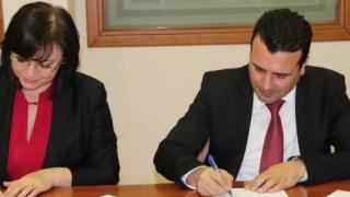 Нинова и Заев подписаха споразумение за партньорство