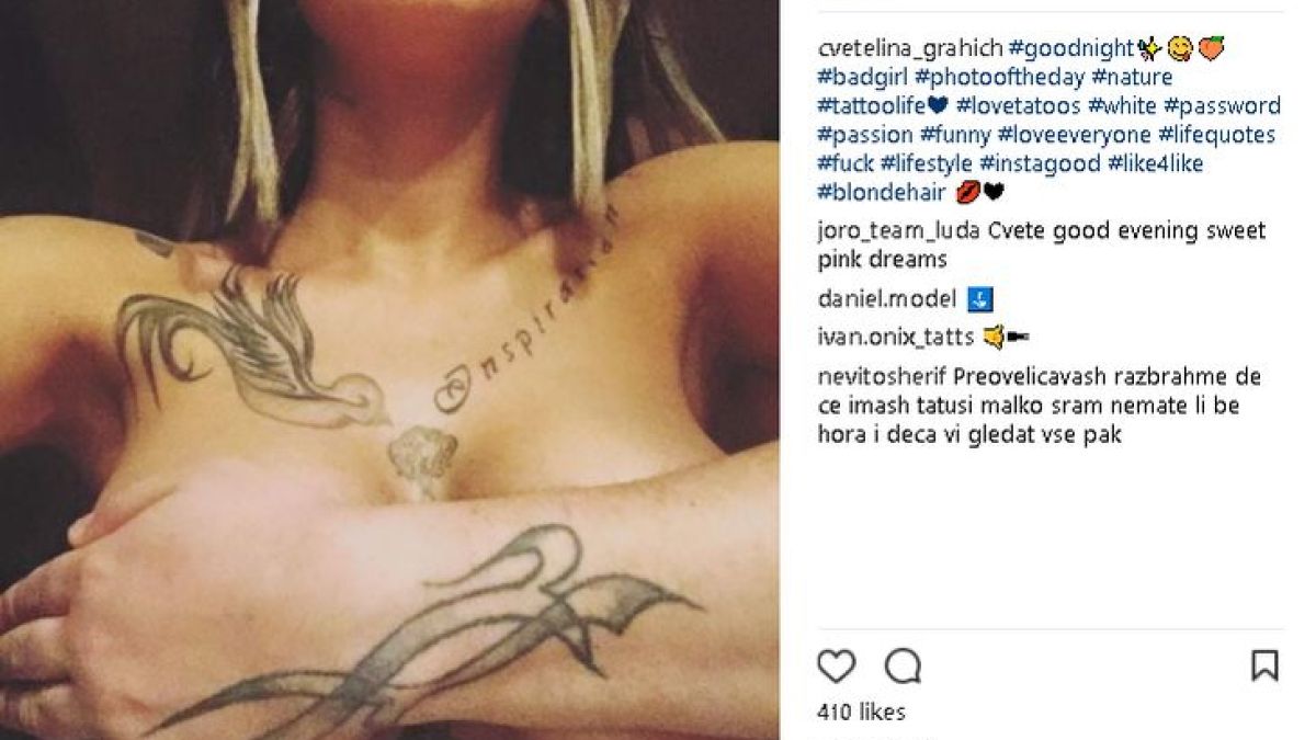 Първо в БЛИЦ! Цветелина Грахич се пусна ЧИСТО ГОЛА, защото била лошо момиче! (СНИМКА)