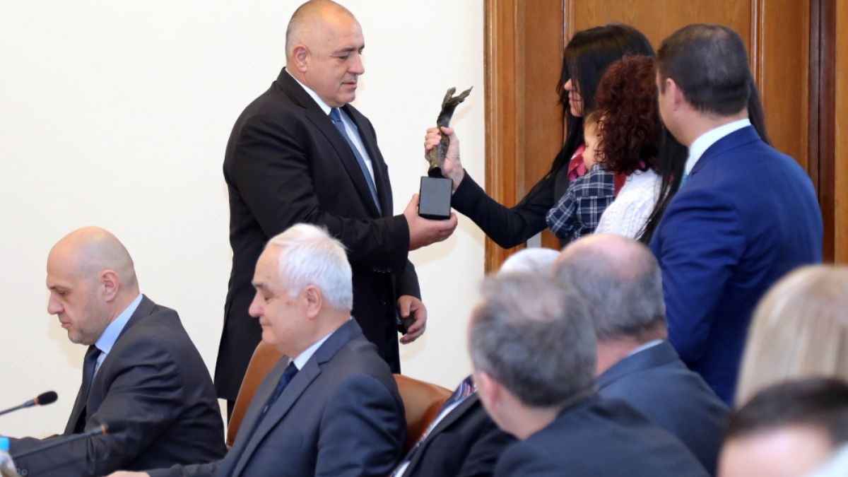 Бебе в Министерския съвет зарадва Борисов навръх имения му ден (СНИМКИ)