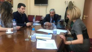 Мая Манолова се срещна с Желяз Андреев