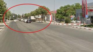 Зрелищен арест в Поморие, шофьор на черно „Алфа Ромео” лежи по очи на тротоара 